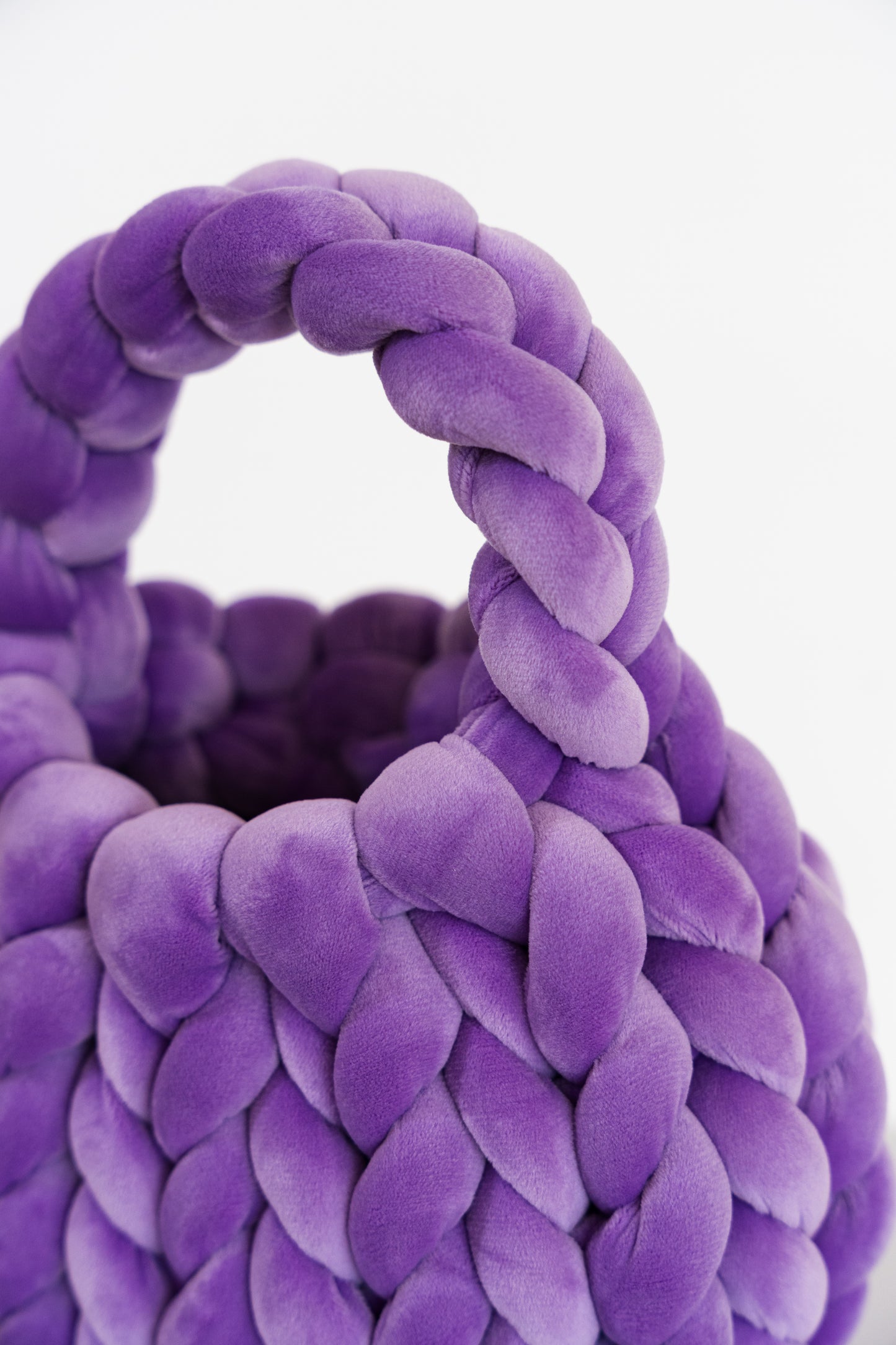 handbag VIOLETIE velvet