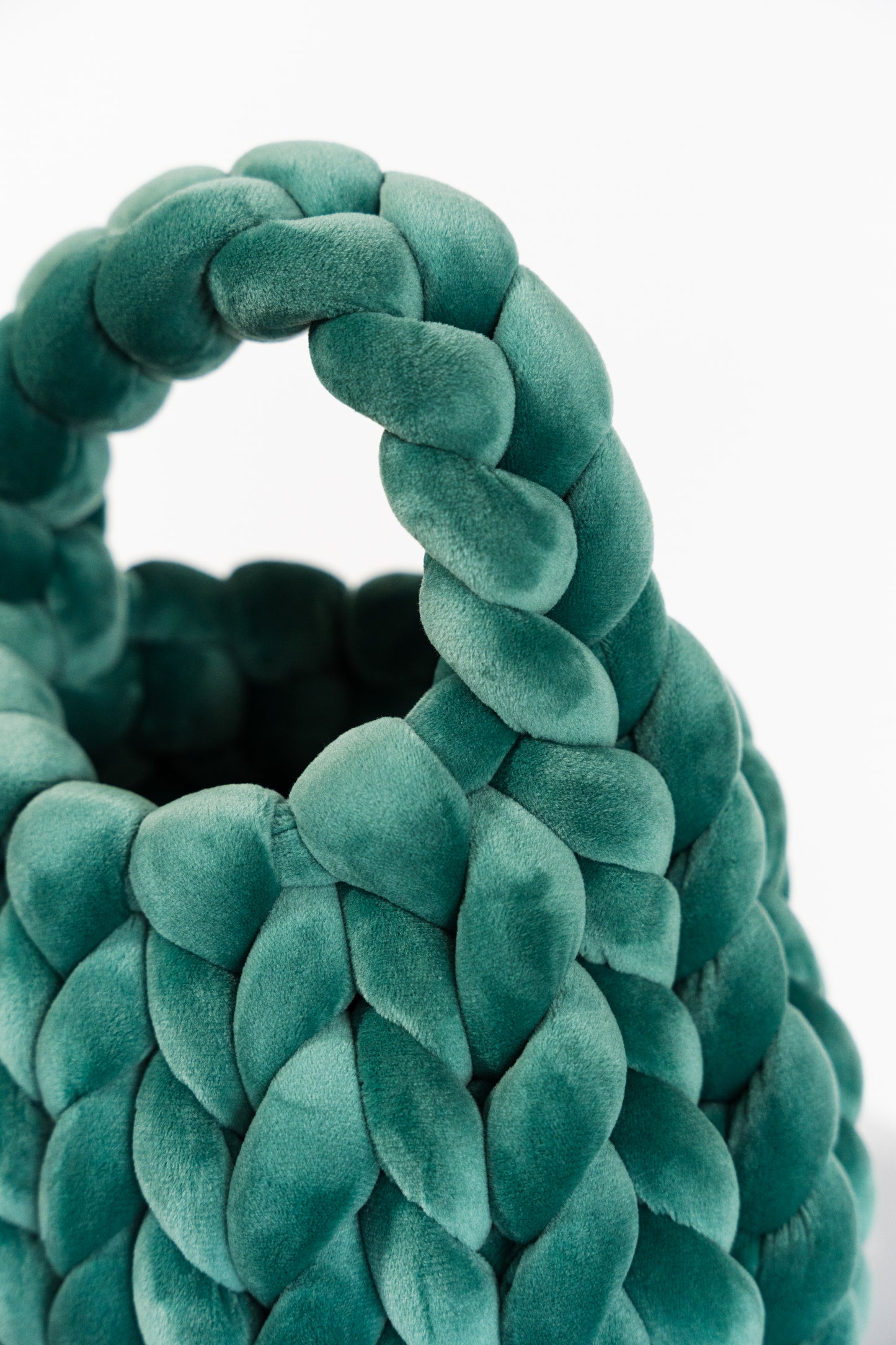 handbag EMERALD velvet