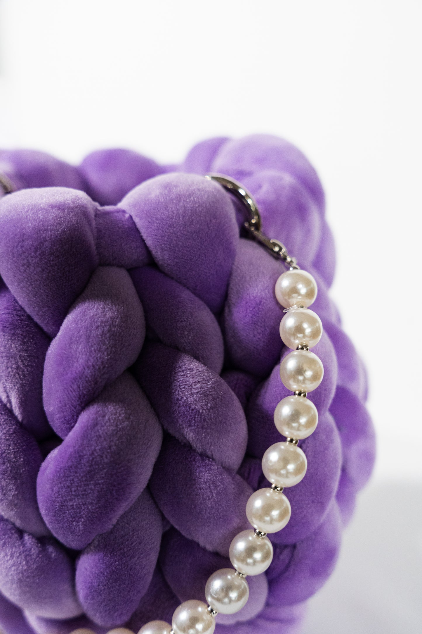 minibag VIOLETIE velvet