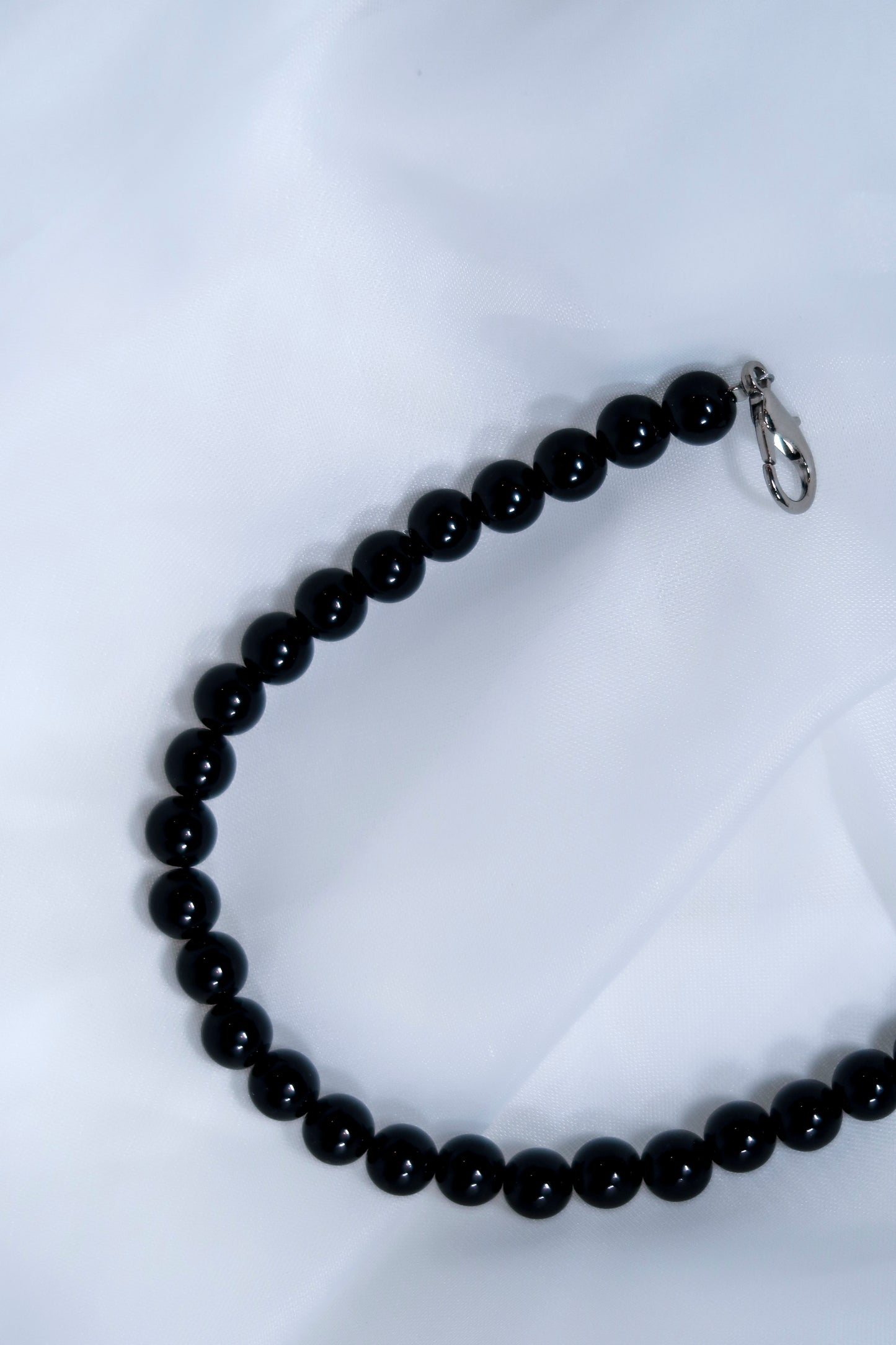 Handbag BLACK pearls