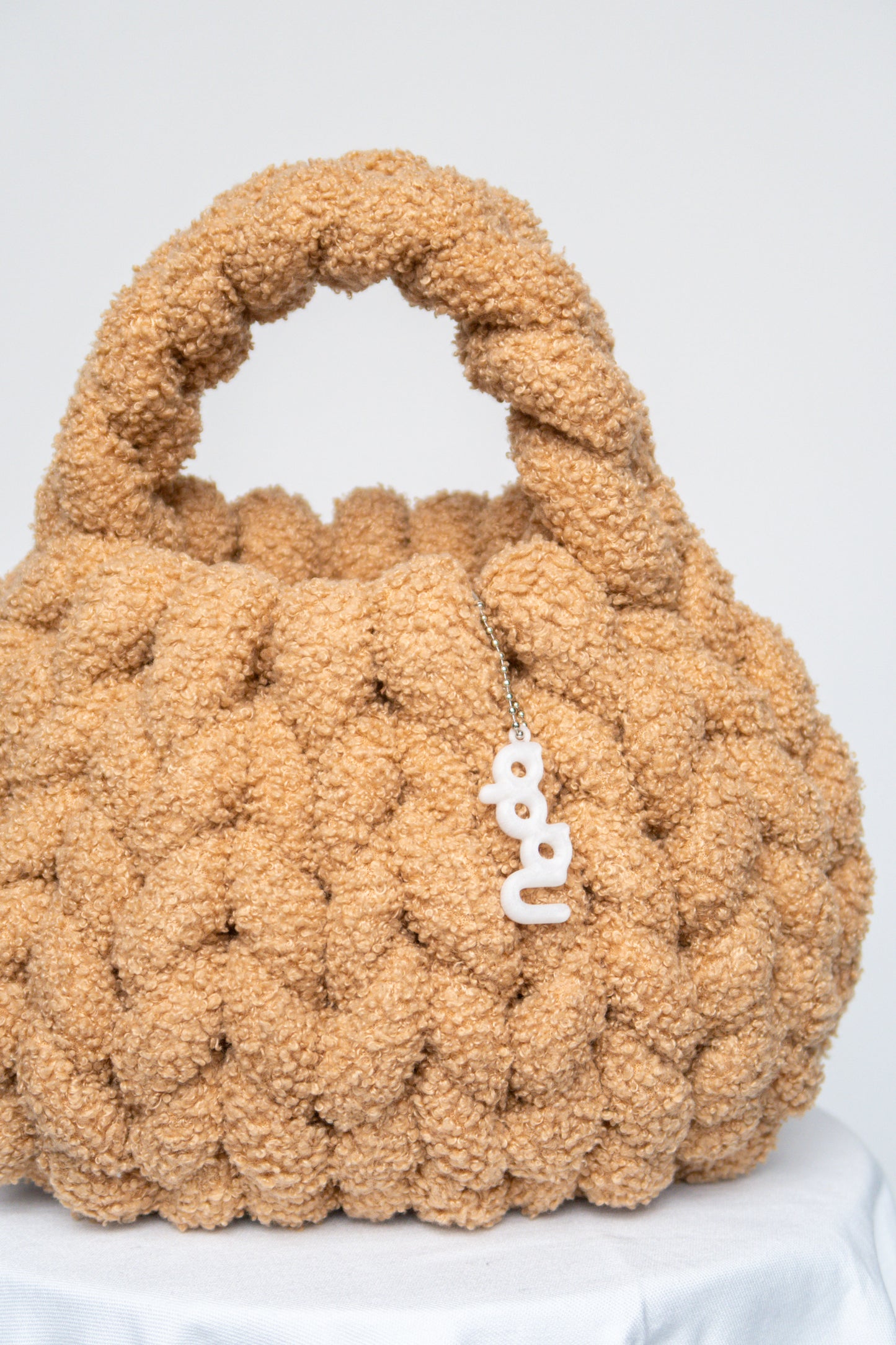 Teddy Handbag Iced Latte