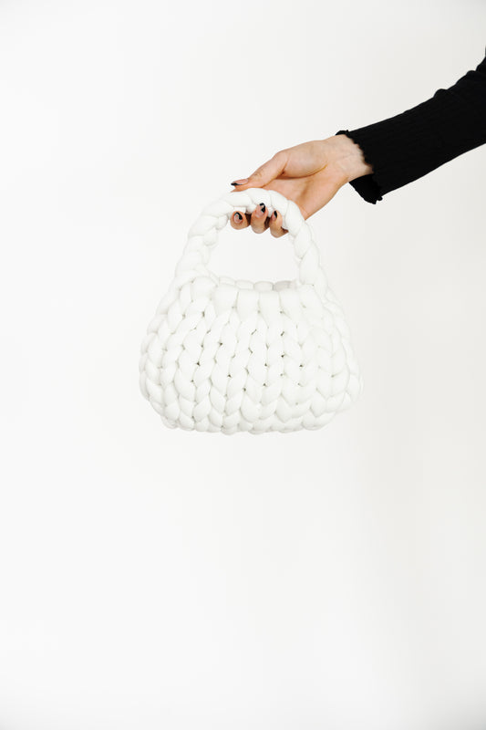 handbag WHITE soft