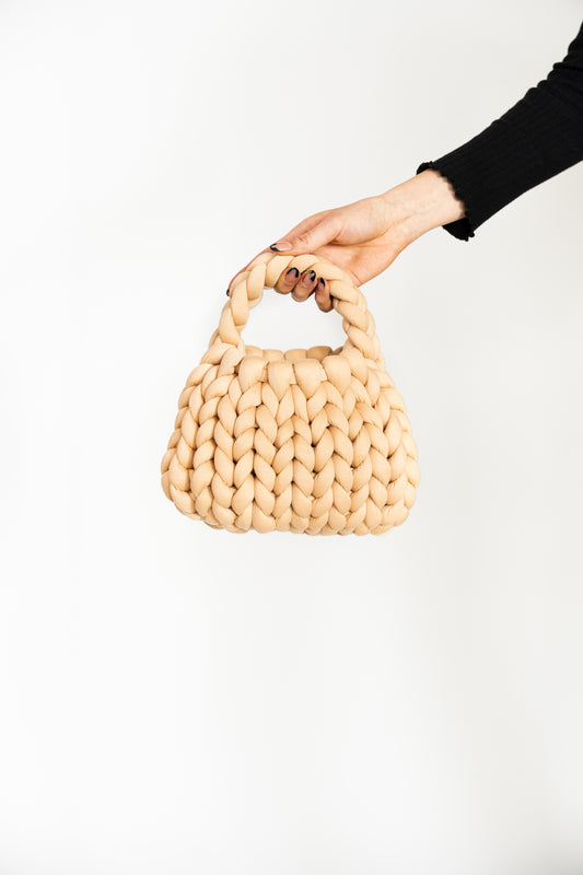 handbag NUDE soft