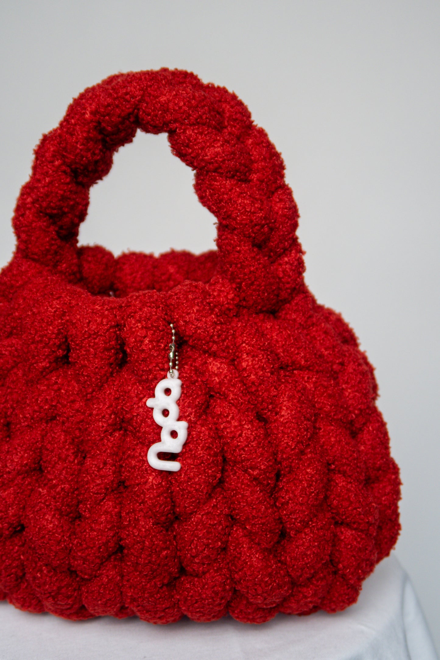 Teddy Handbag Hot Red