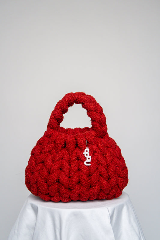 Teddy Handbag Hot Red