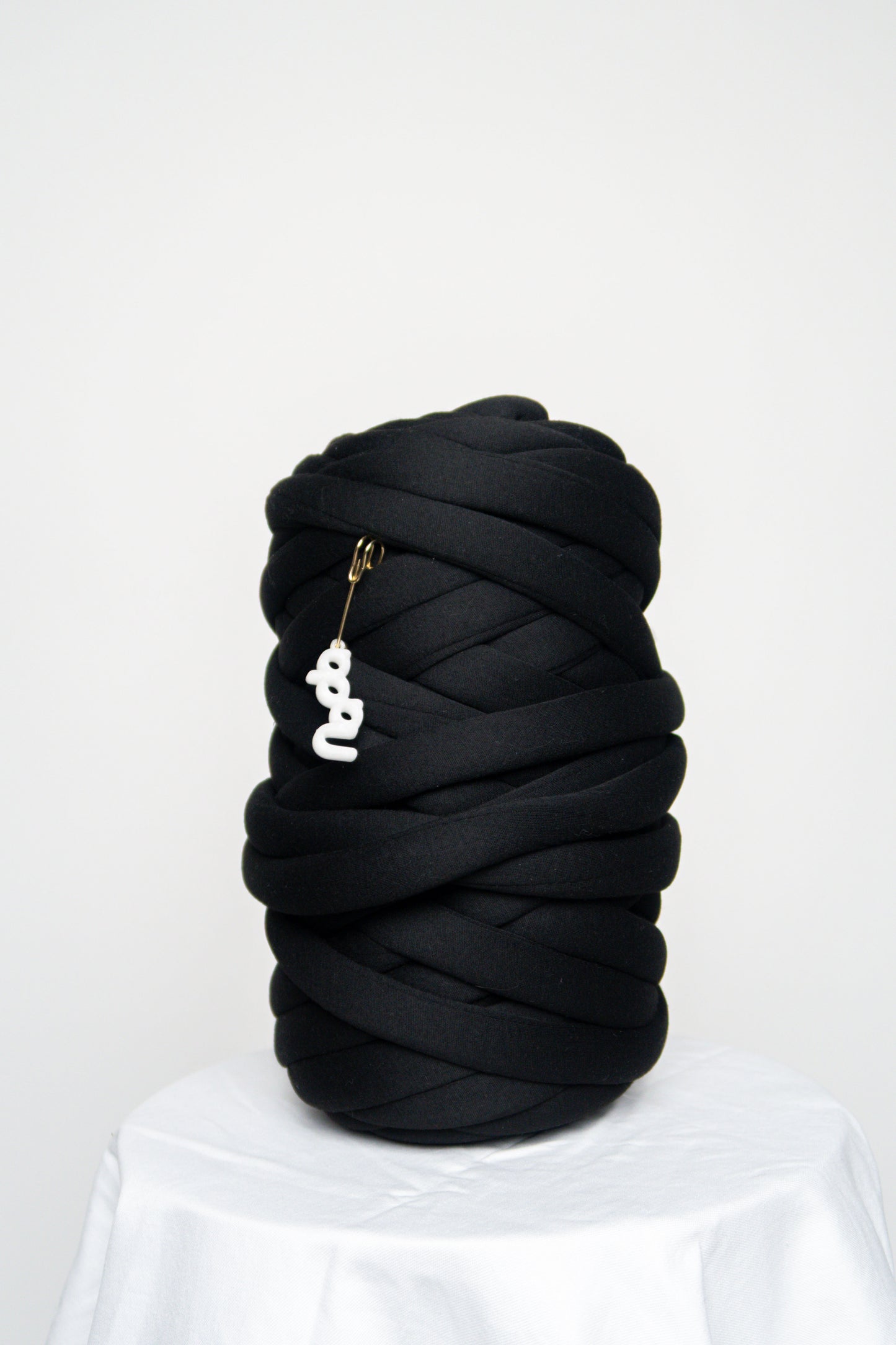 Chunky Yarn BLACK SOFT by Nada