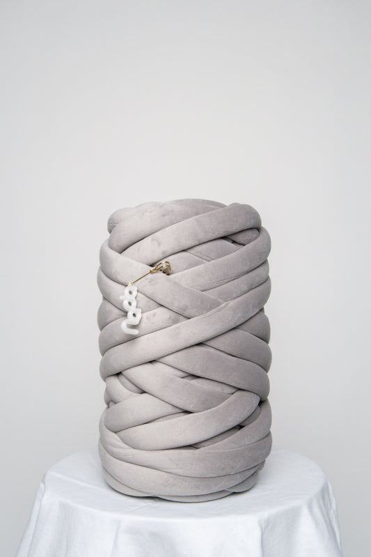 Chunky Yarn GRAY VELVET by Nada