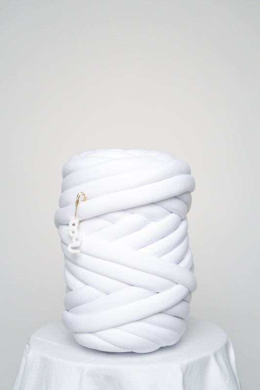 Chunky Yarn WHITE SOFT by Nada
