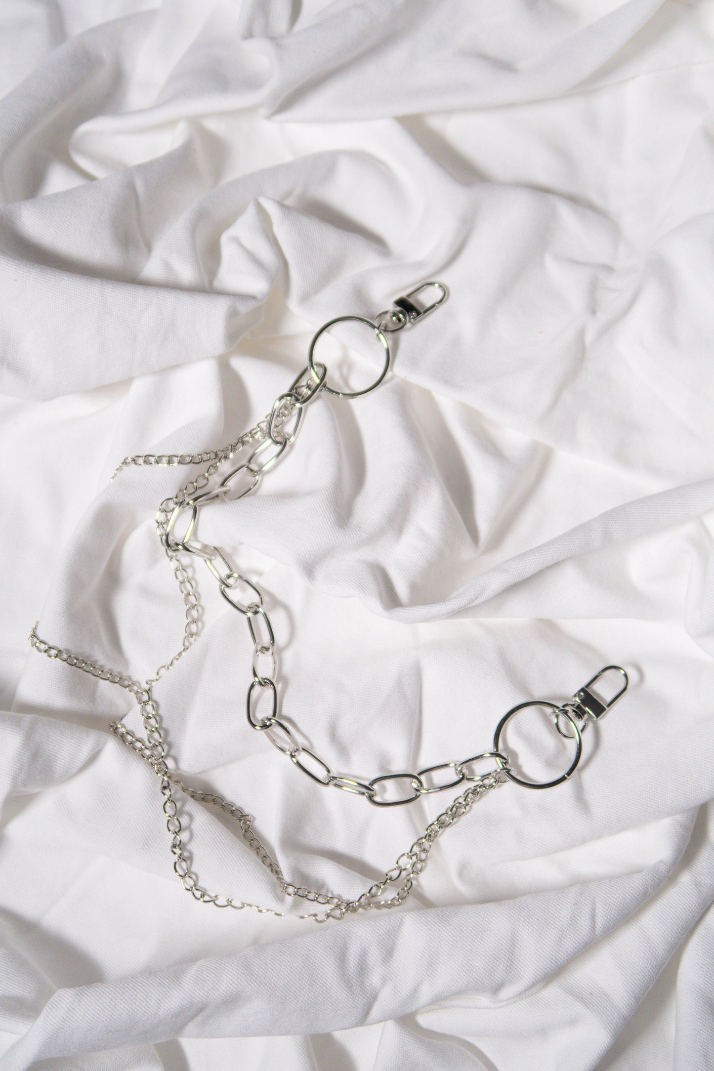 Design double chain silver
