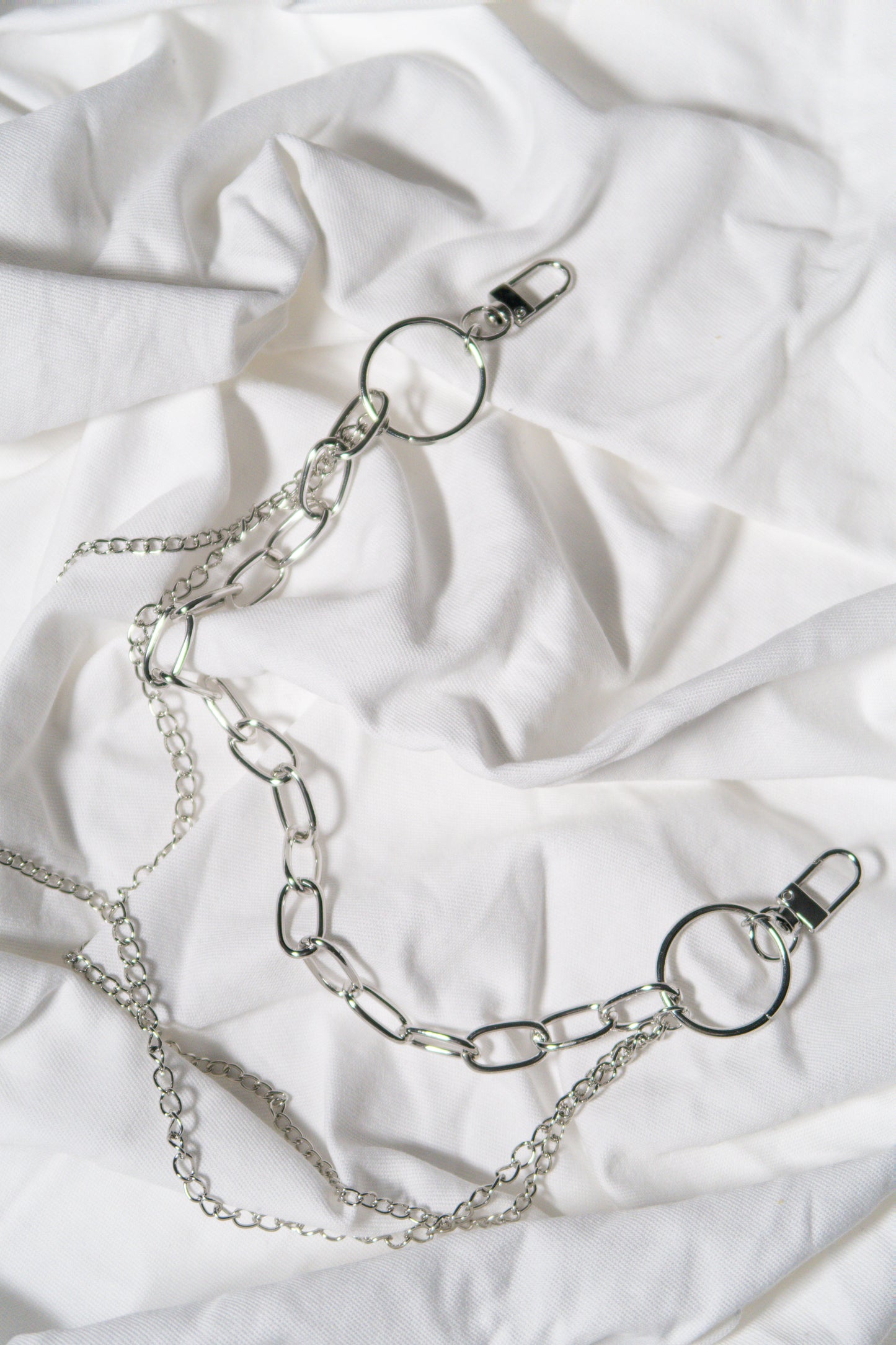 Design double chain silver