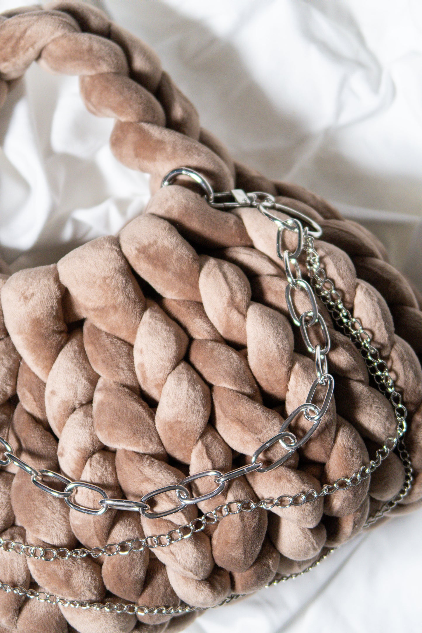 Design double chain silver