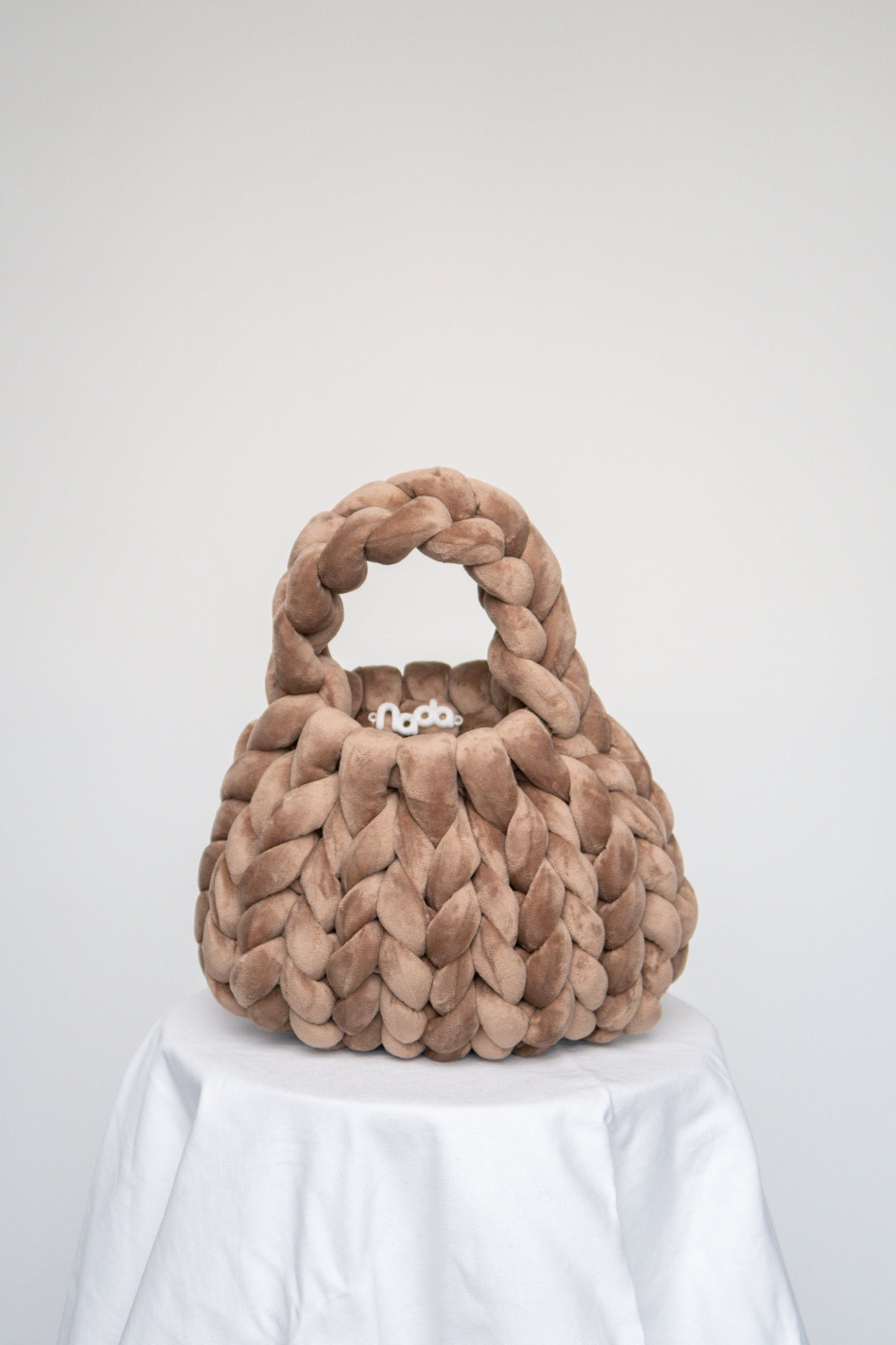 handbag MOCHA velvet