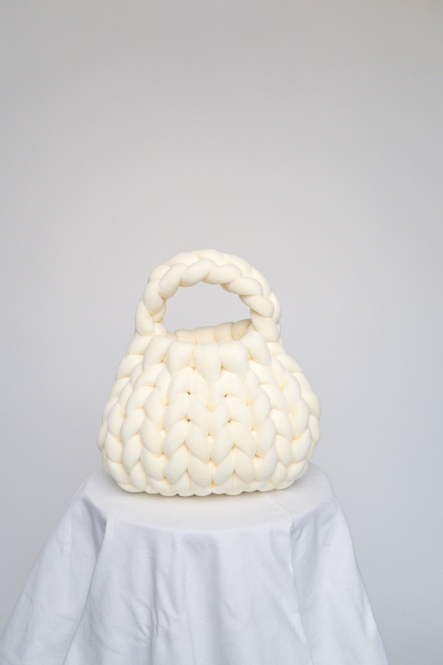 handbag VANILLA velvet
