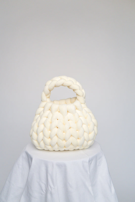 handbag VANILLA velvet