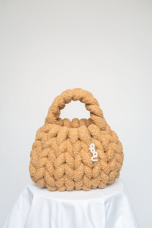 Teddy Handbag Iced Latte